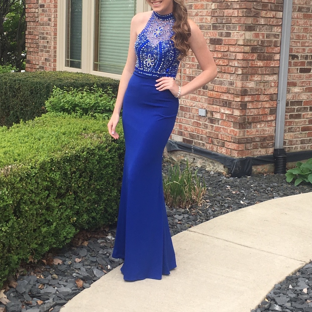 Royal Blue Prom Dress/Ball Gown